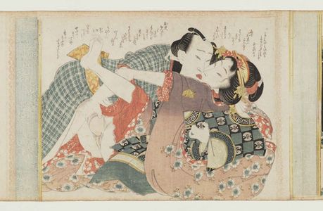 Kikugawa Eizan: Erotic scene - Museum of Fine Arts