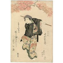 Shunkosai Hokushu: Actor Nakamura Utaemon III as Wankyû - Museum of Fine Arts