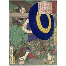 Tsukioka Yoshitoshi: Nikki Bennosuke, from the series Sagas of Beauty and Bravery (Biyû Suikoden) - Museum of Fine Arts