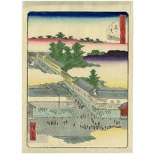 Utagawa Hiroshige II: No. 42, Kasumigaseki, from the series Forty-Eight Famous Views of Edo (Edo meisho yonjûhakkei) - Museum of Fine Arts