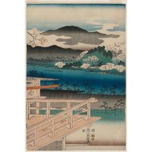 Utagawa Hiroshige: View of Sagano (Sagano fûkei), from the series Fashionable Genji (Fûryû Genji) - Museum of Fine Arts