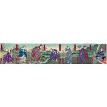 Japanese Print "Actors" by Utagawa Yoshitaki, 歌川芳滝 (Ichiyôsai Yoshitaki)