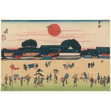 Utagawa Hiroshige: The Hongô District - Museum of Fine Arts