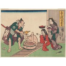 歌川広重: Kintoki, from the series A Collection of Warriors for the Amusement of Children (Dôgi musha zukushi) - ボストン美術館