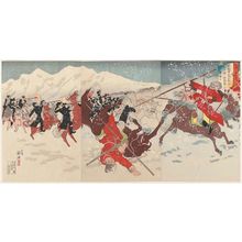 Itô Seisai: Russo-Japanese War: Brocade Pictures No. 7 (Nichiro kôsen nishiki-e shichi) - ボストン美術館