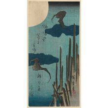 Utagawa Hiroshige: Bats - Museum of Fine Arts