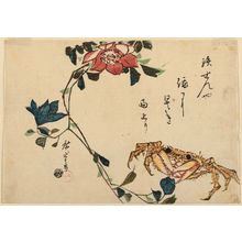 Utagawa Hiroshige: Clematis and Crab - Museum of Fine Arts