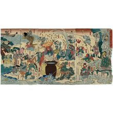 Utagawa Kuniyoshi: Stories End-to-end (Shiritori nenashi gusa) - Museum of Fine Arts