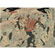 Unknown: The Great Memorial Service for People Killed in the Fire (Shôshi dai hôe no zu) - Museum of Fine Arts