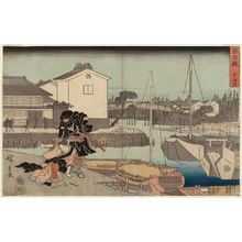 Utagawa Hiroshige: Act X (Jûdanme), from the series The Storehouse of Loyal Retainers (Chûshingura) - Museum of Fine Arts