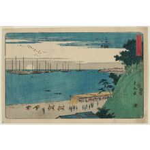 Japanese Print "Below Yatsuyama in Takanawa (Takanawa Yatsuyama shita), from the series Famous Places in Edo (Edo meisho)" by Utagawa Shigemaru