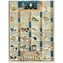 Utagawa Kuniyoshi: Board game - Museum of Fine Arts