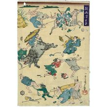 Utagawa Kuniyoshi, 歌川国芳 (Utagawa Kuniyoshi)による浮世絵「Kyôga」