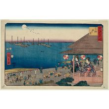 Utagawa Hiroshige: Autumn Scene at Takanawa (Takanawa aki no kei), from the series Famous Places in Edo (Edo meisho) - Museum of Fine Arts