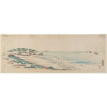 Utagawa Hiroshige: Snowy Morning In Susaki (Susaki yuki no asa), from an untitled series of views of Edo - Museum of Fine Arts