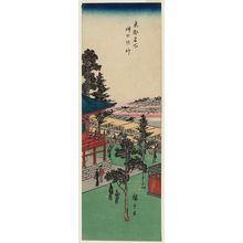 Utagawa Hiroshige: Kanda Myôjin Shrine (Kanda Myôjin), from the series Famous Views of the Eastern Capital (Tôto meisho) - Museum of Fine Arts