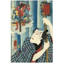 Utagawa Kuniyoshi: Chicken (Tori), from the series Selections for the Twelve Signs of the Zodiac (Mitate jûnishi no uchi) - Museum of Fine Arts
