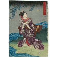 Utagawa Kuniyoshi: Sekidera Temple (Sekidera), from the series Seven Komachi in Modern Style (Imayô nana Komachi) - Museum of Fine Arts