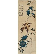 Utagawa Hiroshige: Oriole and Clematis - Museum of Fine Arts