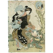 Utagawa Sadafusa: Third month, Go Sekku no uchi - ボストン美術館