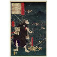 Tsukioka Yoshitoshi: Samanosuke Mitsutoshi, from the series One Hundred Ghost Stories from China and Japan (Wakan hyaku monogatari) - Museum of Fine Arts
