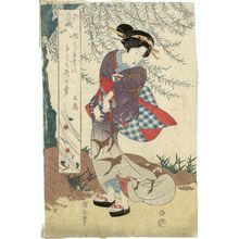 Utagawa Kuniyasu, 歌川国安 (Utagawa Kuniyasu)创作的日本版画《Rokkasen》