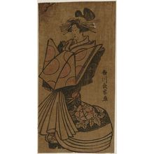 Japanese Print "Courtesan" by Utagawa Nagamune