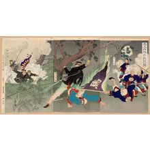 右田年英: Battle on the Outskirts of Fengtianfu (Hôtenfu jôgai gekisen zu) - ボストン美術館