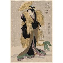 Utagawa Toyokuni I: Actor Segawa Senjo as Shirotae - Museum of Fine Arts