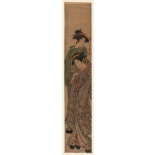 Kitao Masanobu: Two Geisha - Museum of Fine Arts