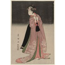 Utagawa Toyokuni I: Actor Iwai Hanshirô IV as Ohan - Museum of Fine Arts