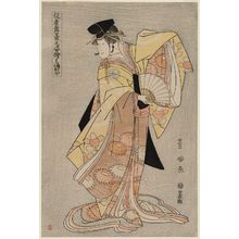 歌川豊国: Hamamuraya (Actor Segawa Kikunojô III as the Shirabyôshi Dancer Hisakata), from the series Portraits of Actors on Stage (Yakusha butai no sugata-e) - ボストン美術館