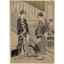 Utagawa Toyokuni I: The Four Seasons in the South: A Summer Scene (Minami shiki natsu [no] kei) - Museum of Fine Arts