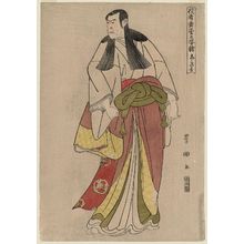 Utagawa Toyokuni I: Kôraiya (Actor Matsumoto Kôshirô IV as Kakogawa Honzô), from the series Portraits of Actors on Stage (Yakusha butai no sugata-e) - Museum of Fine Arts