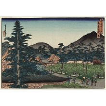 代長谷川貞信: Autumn Scene at Kôdai-ji Temple (Kôdai-ji aki no kei), from the series Famous Places in the Capital (Miyako meisho no uchi) - ボストン美術館