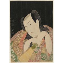 Utagawa Toyokuni I: Actor Sawamura Gennosuke as Abe no Yasuna - Museum of Fine Arts