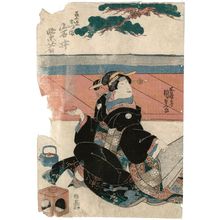 Utagawa Kunisada, 歌川国貞 (Utagawa Kunisada I (Toyokuni III))による浮世絵「Actor」