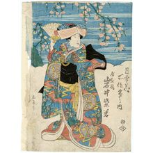 Japanese Print "Actor Iwai Shijaku" by Utagawa Kunisada, 歌川国貞 (Utagawa Kunisada I (Toyokuni III))