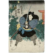 Utagawa Kunisada, 歌川国貞 (Utagawa Kunisada I (Toyokuni III))による浮世絵「Actor」