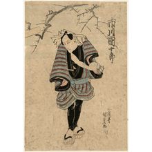 Japanischer Druck "Actor Ichikawa Danjûrô" von Utagawa Kunisada, 歌川国貞 (Utagawa Kunisada I (Toyokuni III))