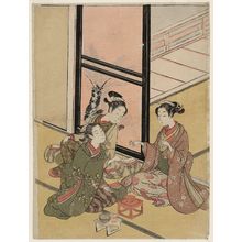 Suzuki Harunobu: Playing the Game of Ken - Museum of Fine Arts