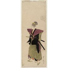 歌川豊広: No. 2 (from left), from an untitled series of Women Imitating a Daimyô Procession - ボストン美術館