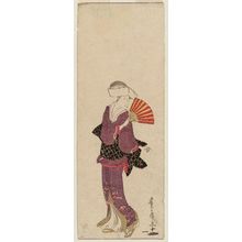 Utagawa Toyohiro: No. 11 (from left), from an untitled series of Women Imitating a Daimyô Procession - Museum of Fine Arts