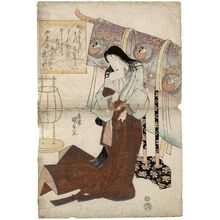 Japanese Print "Karasaki, from an untitled series of Eight Views of Ômi (Ômi hakkei)" by Utagawa Kunisada, 歌川国貞 (Utagawa Kunisada I (Toyokuni III))