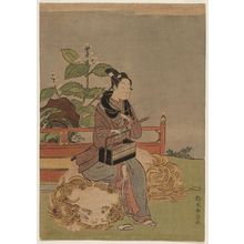 Suzuki Harunobu: Young Man as the Bodhisattva Monju - Museum of Fine Arts