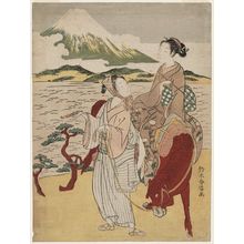 Suzuki Harunobu: Parody of Narihira's Journey to the East - Museum of Fine Arts