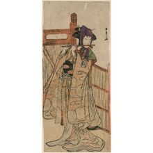 Katsukawa Shunsho: Actor Segawa Kikunojo III as an insect vendor - Museum of Fine Arts