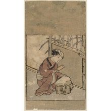 Suzuki Harunobu: The Ninth Month (Kugatsu), from an untitled series of Twelve Months - Museum of Fine Arts