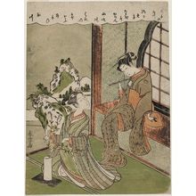 Shiba Kokan: The Ide Jewel River (Ide no Tamagawa), from an untitled series of Six Jewel Rivers (Mu Tamagawa) - Museum of Fine Arts