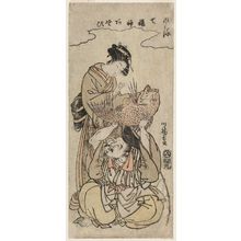 Isoda Koryusai: Ebisu, from the series Fashionable Amusements of the Seven Gods of Good Fortune (Fûryû Shichifukujin asobi) - Museum of Fine Arts
